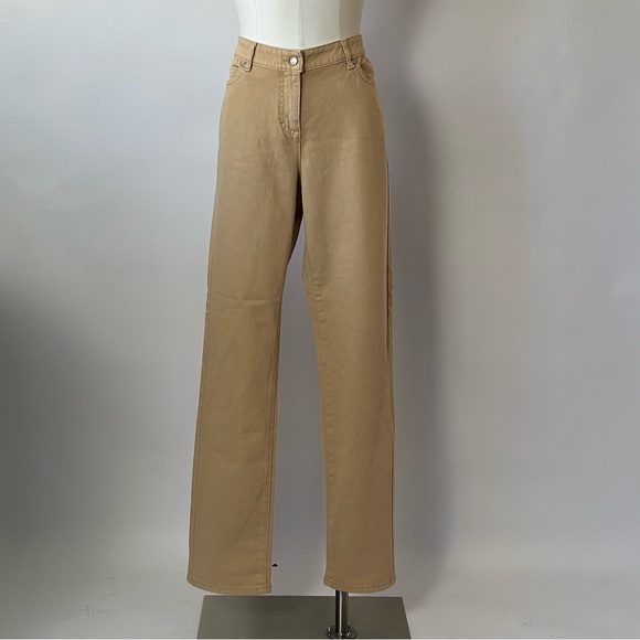 J. McLaughlin Lexi Jeans Ankle Cropped Skinny Legged Stretch
Denim tan size 14 - Picture 2 of 12